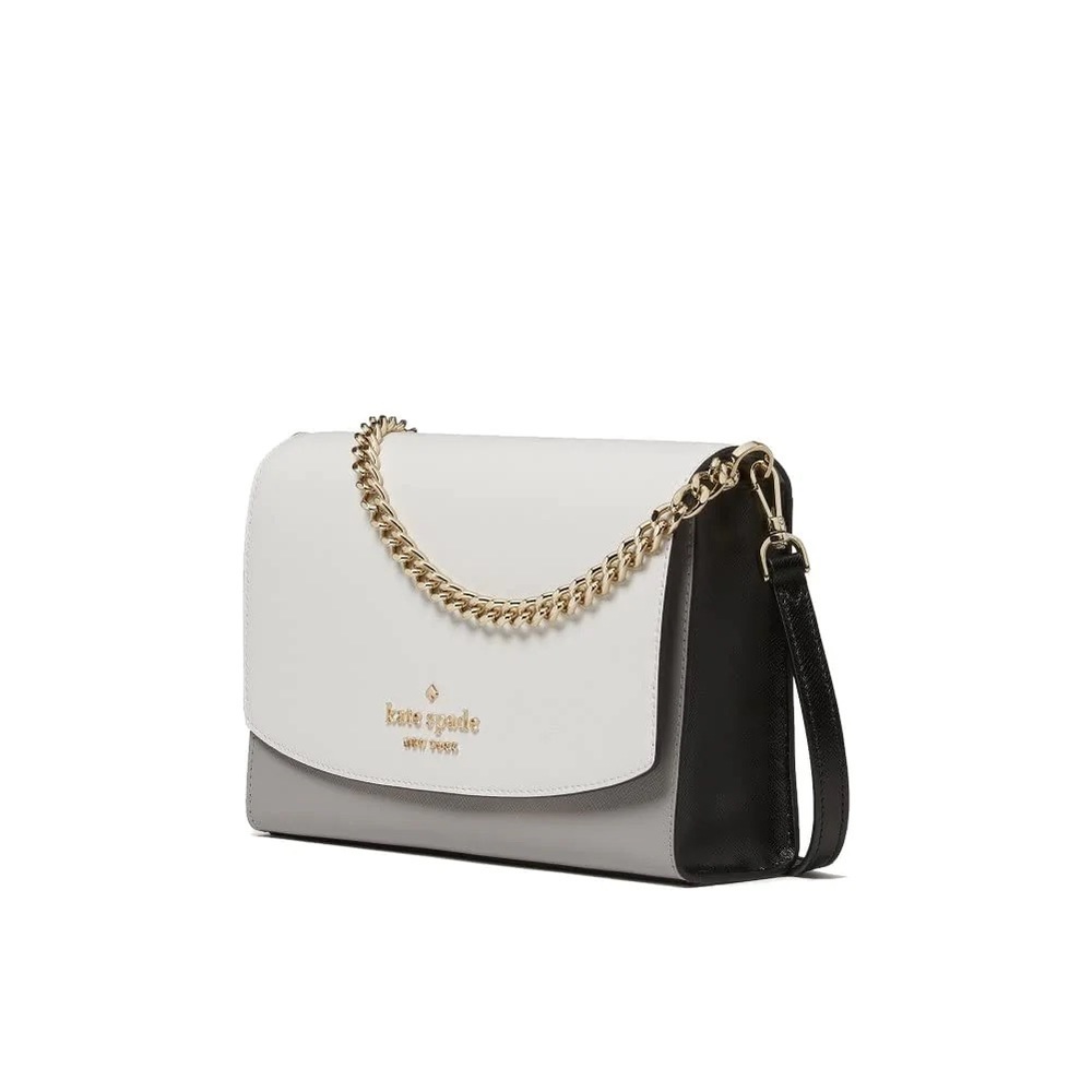 NWT Carson convertible crossbody grey and white!🎉🎉 host pick🎉🎉
